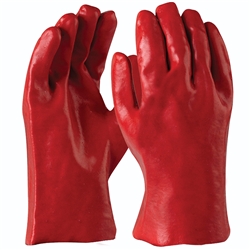 Blue Rapta Red 27cm PVC Gloves