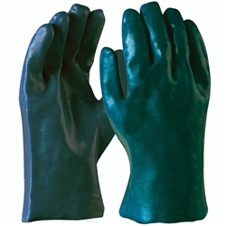 Blue Rapta Green PVC 27cm Sand Dipped Gloves