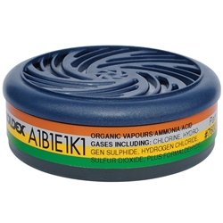 Moldex® 7600A Multi-Gas/Vapour Smart® A1B1E1K1 Cartridge (Pair)