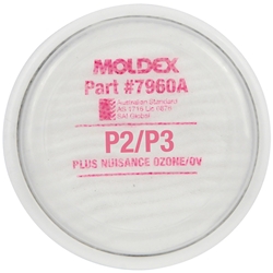 Moldex® 7960A P2/P3 Filter Disk w/ Nuisance Vapour (Pair)