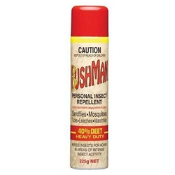 Bushman's Repellent Insect Ultra Aerosol Heavy Duty 225g BU225A