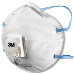 3M™ 8822 P2 Valved Cupped Particulate Respirator (Bx 10) 