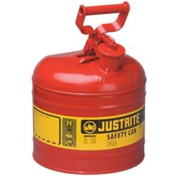 JUSTRITE 7.5L Type 1 Safety Can 7120100