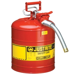 JUSTRITE 19L Type 2 AccuFlow™ Safety Dispensing Can 7250130