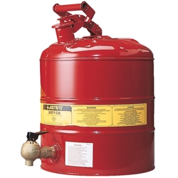 JUSTRITE 19L Faucet Safety Can 7150140