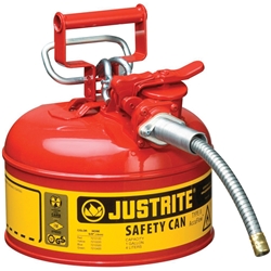 JUSTRITE 4L Type 2 AccuFlow™ Safety Dispensing Can 7210120