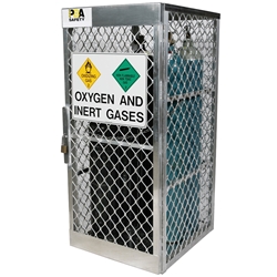 PBA Safety 10 Cylinder Storage Locker 23006OIG