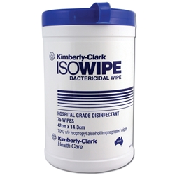 ISOWIPE® Bacterial Wipes (75 sheets) 851645