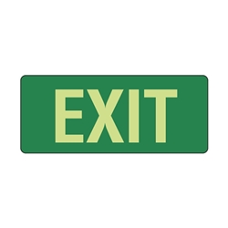 Emergency Signs - Exit Poly Sign_350x145mm