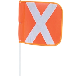 On Site Safety 2400mm Mining Flag Set MF240JQS