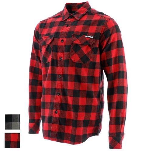 CAT® Workwear Buffalo Check Work Shirt