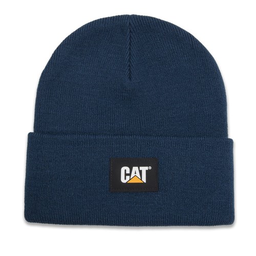 CAT® Workwear Cat Label Cuff Beanie - Detroit Blue