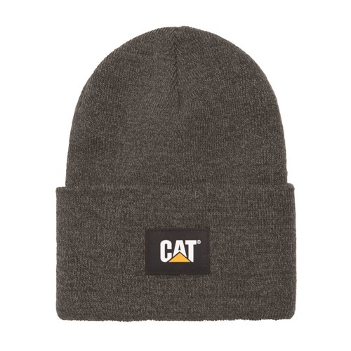 CAT® Workwear Cat Label Cuff Beanie - Black_Grey