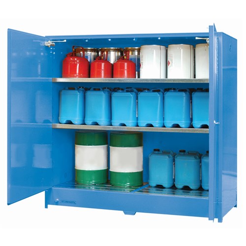 Storemasta 650L Large Capacity Corrosive Liquid Storage Cabin PS6508SS