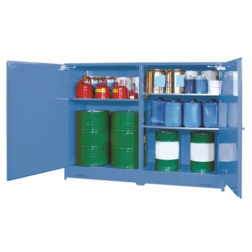 Storemasta 850L Large Capacity Corrosive Liquid Storage Cabin PS8508SS