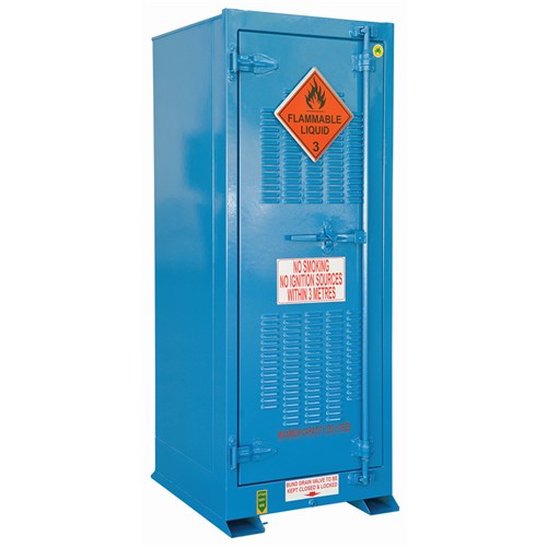 Storemasta 250L Outdoor Flammable Liquid Storage Cabin Vertical PR251