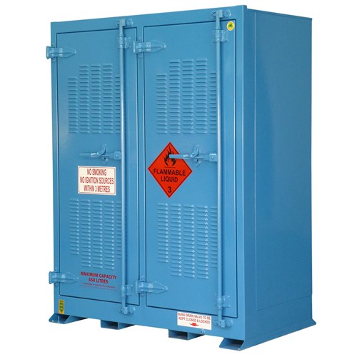 Storemasta 450L Outdoor Flammable Liquid Storage Cabin PR450