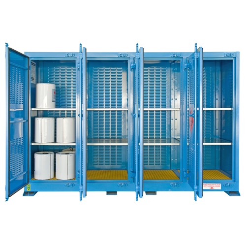 Storemasta 850L Outdoor Flammable Liquid Storage Cabin PR850