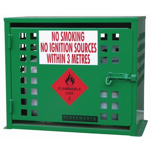 Storemasta 9kg 2 Bottle LPG Gas Bottle Storage Cage GQA02