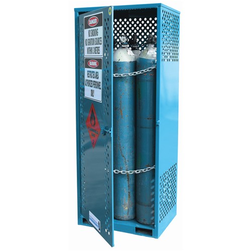 Storemasta Single Sided Cage 9 Gas Cylinder Storage Cylinder AG4SS