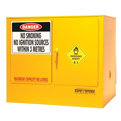 Storemasta 100L Oxidising Agent Storage Cabinets SC100A