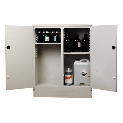 Storemasta 160L Polyethylene Corrosive Storage Cabinets CP1600