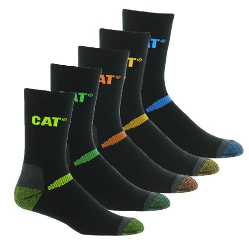 CAT® Workwear Crew Socks (Pk 5)
