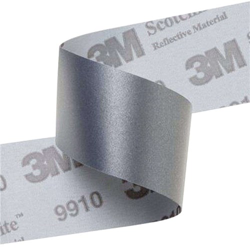 Reflective Fabrication 3M Silver Sew On Tape 50mm