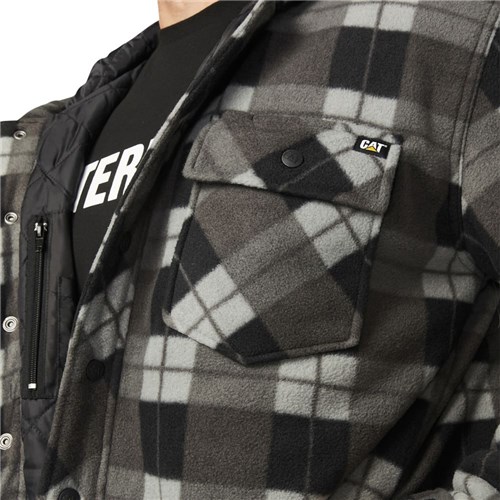 Active Work Jacket with Lower Reach In Pockets At Side Seams