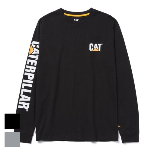 CAT® Workwear Trademark L/S Banner Tee