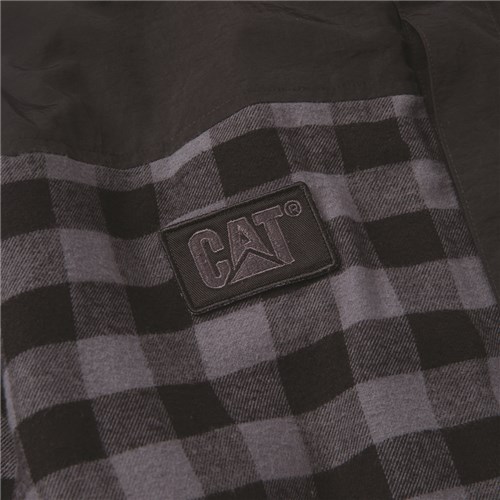 Grey Buffalo Plaid Sequoia shirt jacket