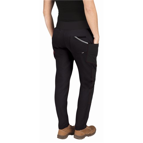 Black Work Stretch Legging for Women