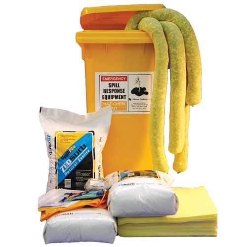 SpillFix 120L Hazchem Wheelie Spill Kit ASK0010E
