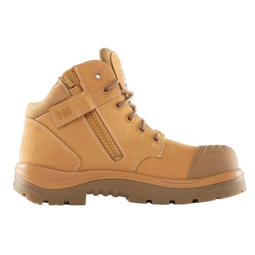 Steel Blue Parkes Zip Composite Toe Scuff Cap Safety Boots