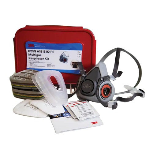 3M™ Multi-Gas Respirator Starter Kit 6259, A1B1E1K1P2 AT010590647