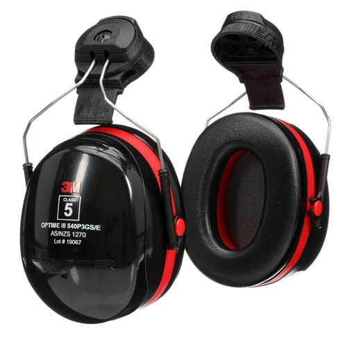 3M 540P3G/E Peltor Optime III Helmet Attach Earmuff