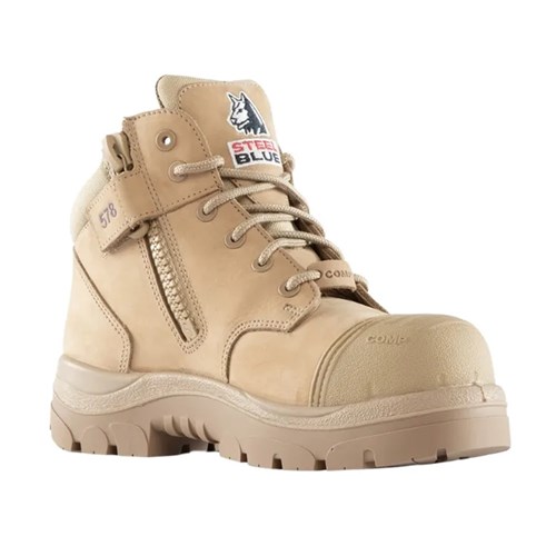 Steel Blue Women's Parkes Zip Composite Toe - Sand