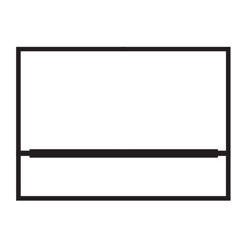 Multi-Message 1200x900mm Standard Black Frame MMF