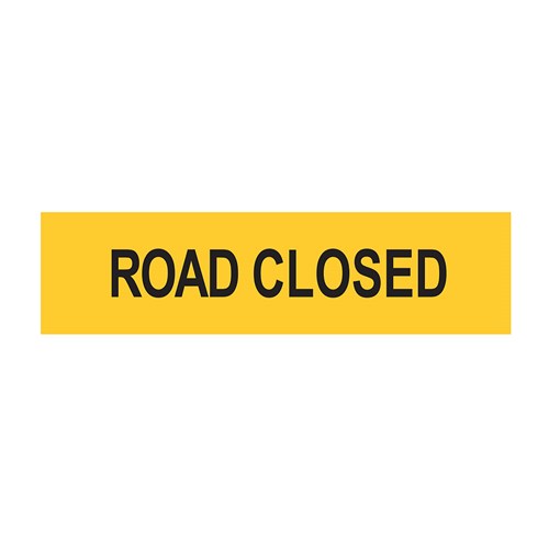 Road Closed 1200x300mm Multi-Message Sign CT284-49H