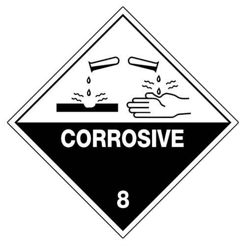 HLTM108P H8-XP 835630 Hazchem Corrosive 8 Poly 270x270