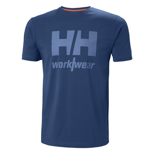 Blue Helly Hansen Classic Logo T-Shirt