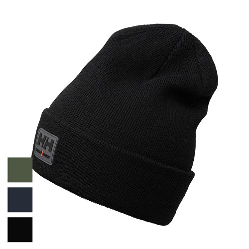 Helly Hansen Classic Logo Cuff Beanie - Black