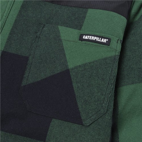 Mens insulated shirt jacket