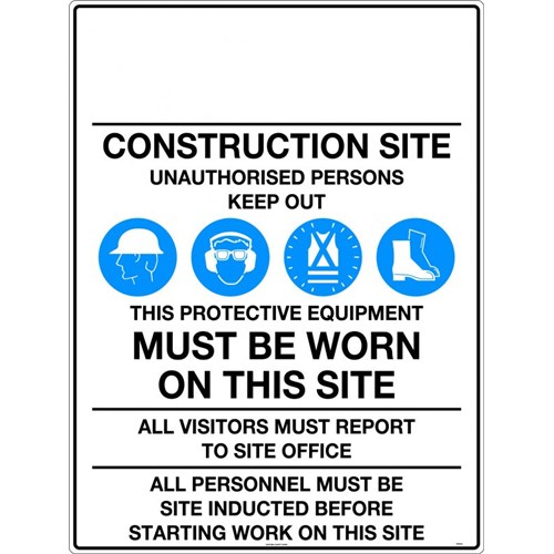 Danger Signs - Uniform Safety Signs_Construction Site Safety Requirements Corflute