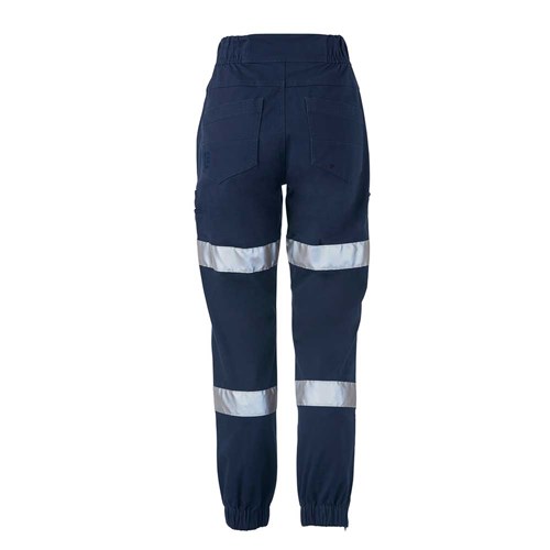 Amelia Cuffed Taped Womens Work Pant