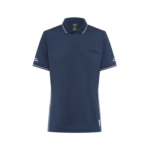 Womens Aerocool S/S CP Polo - Navy