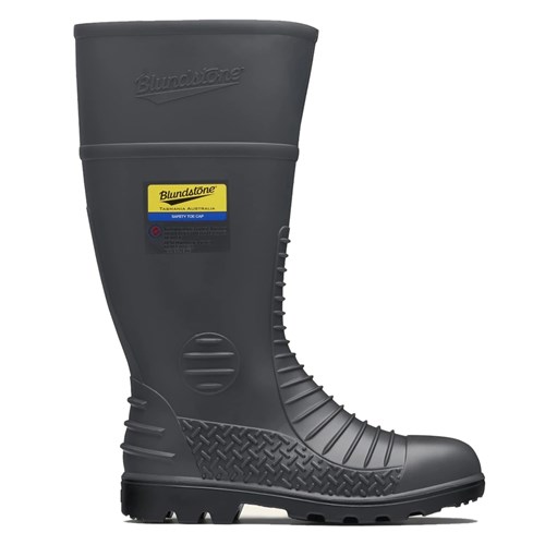 Blundstone #025 Unisex Waterproof Safety Gumboots - Grey