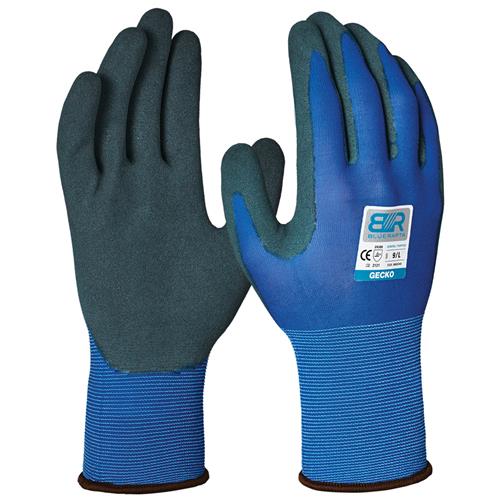 Blue Rapta 'GECKO' General Purpose Latex Foam Gloves BRGECKO