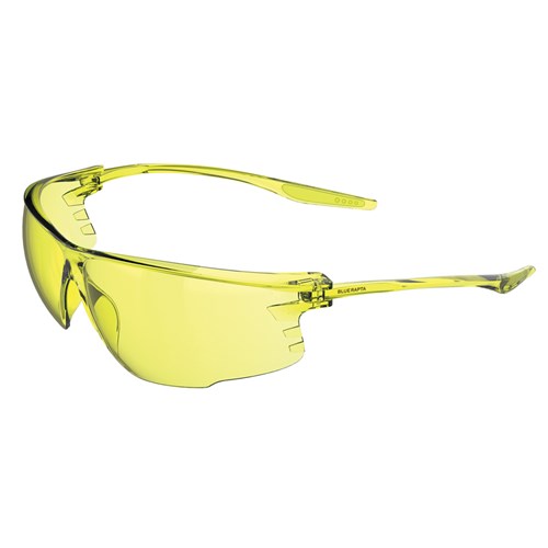 Safety Glasses - Blue Rapta 'NANO' General Purpose Safety Glasses - Amber frame Amber lens