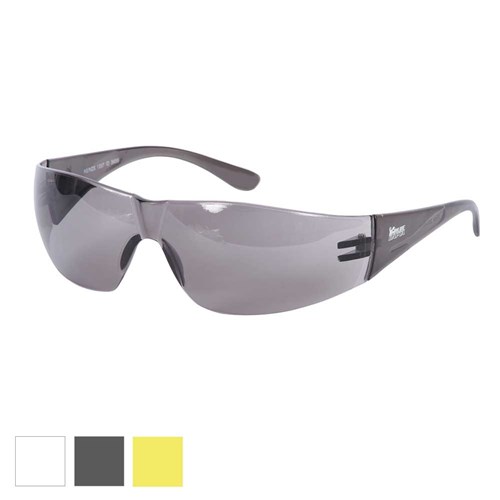 Safety Glasses - Blue Rapta Slide Safety Glasses - Smoke Frame Smoke Lens